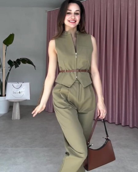 طقم ڤيست مع قشاط